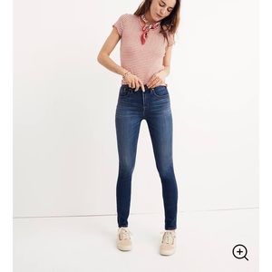 Madewell High Riser Skinny Jeans